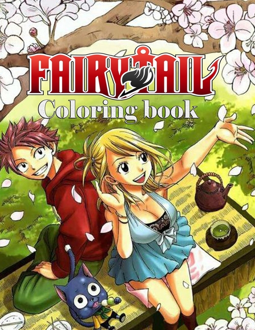 Fairy tail coloring book : Best Fairy Tail character, high quality  illustrations .Fairy Tail Manga, Fairy Tail Coloring Book, Manga, Anime  Coloring Book (Paperback) 